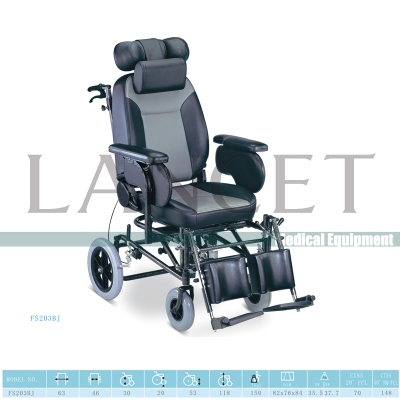 Reclining Wheelchair High back wheelchair Medical Devices Rehabilitation Equipment