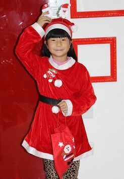 Golden Fleece Children's Dress Small Golden Fleece Top grade Children's Christmas dress Children's Christmas dress