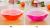 Kitchen Thickened Plastic Double-Layer Drain Basket Washing Vegetable Basket Plum Blossom Large Fruit Plate Vegetable Basket Storage Basket