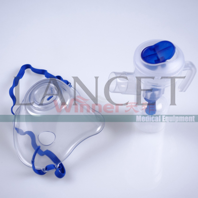 Adjustable atomizer cup + adult mask Surgical masks Breathing masks Respiratory therapy equipment