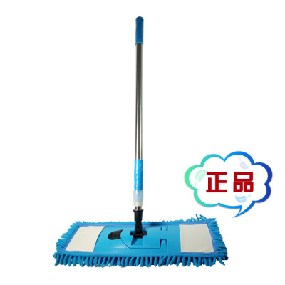 Flat mop mop mop flat rotary chenille wood floor mop