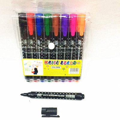8 color whiteboard pen erasable pen children graffiti painting pen