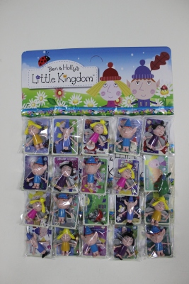 Cartoon theme toy doll PVC Hawley 3 inch doll Kingdom