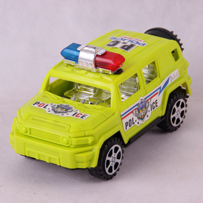 Yiwu children's toys foreign trade to spread the wholesale line simulation toy car off-road police car