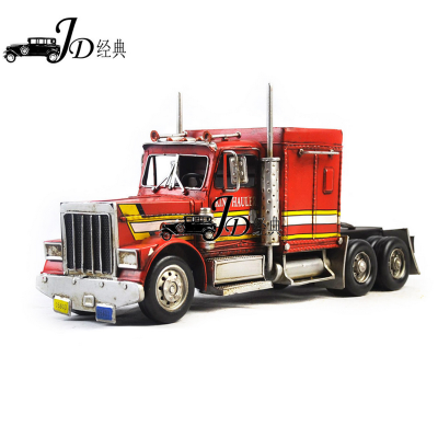 Iron art crafts optimus prime model furnishing home soft decoration gift collection manual car model