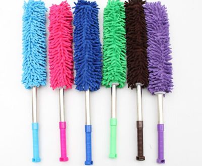 Chenille Telescopic dust Duster Feather Duster Wax Brush 19 sticks 3cm hair height S0011