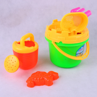 Spread the children's toys wholesale trade beach toys 5 piece set with sand bucket