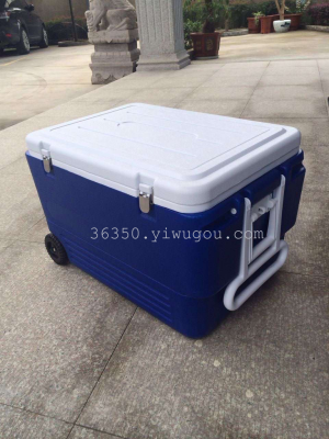 Insulation box cooler outdoor portable fishing box portable refrigerator ice bucket 80L