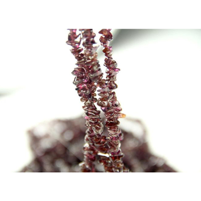 Amorphous crystal 4-6mm garnet fragments of semi-finished products parts