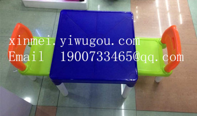 Xin Mei children table of 2 chairs removable plastic chair desk desk desk table of foreign trade