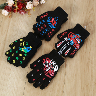 In winter, the gloves are warm and warm, and the gloves can be sold wholesale.