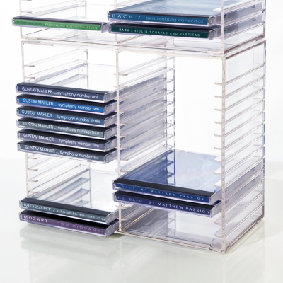 Yiwu manufacturers custom acrylic CD storage rack, storage rack wholesale sales of organic glass CD