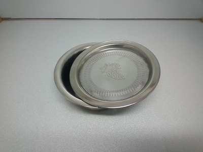 Stainless steel, non - embossed hand - washing bowl with cover cooking basin seasoning basin and basin