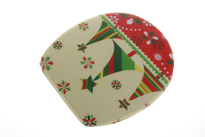 Manufacturers of printed Christmas toilet cover do toilet seat