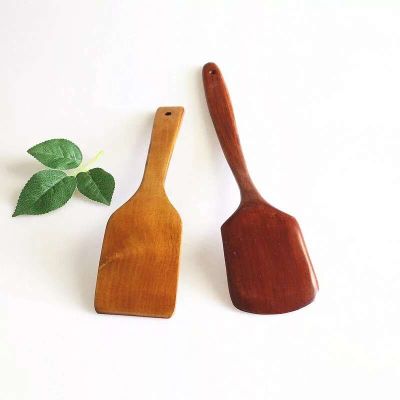 Factory Direct Sales Wood Spatula Non-Stick Pan Dedicated Wooden Shovel Extra Long Wood Spatula Wood Spatula Kitchenware