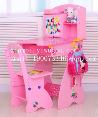 Xin Mei new high-end quality lifting children learning table chair desk desk