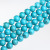 Natural crystal blue turquoise wholesale optimization of semi-finished products 12mm DIY beads handmade accessories