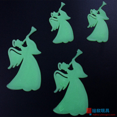 633 suction card luminous stickers cartoon wall stickers removable fluorescent luminous stickers