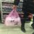Pink Baby Series Plastic Packaging Shopping Bag 