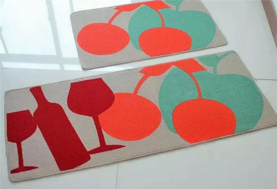 Kitchen mats, bathroom kitchen and toilet mat carpet door mat mat foreign hot water