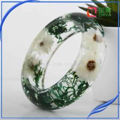 Crystal bracelet handmade flower AB resin resin jewelry accessories