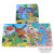 A jigsaw puzzle of children early childhood cartoon toys paper product