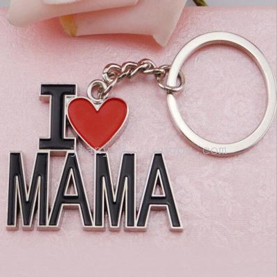 Mother's day key: "I love my mother".