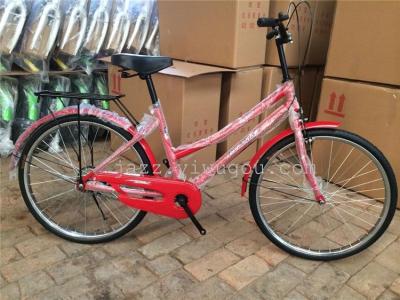 The 24 inch single bend city bike bicycle ladies Unisex tungler ladies cars light lift wholesale models