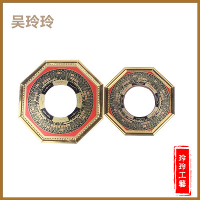 Multi dimension convex mirror Gossip Gossip compass feng shui supplies wholesale pendulum pendant
