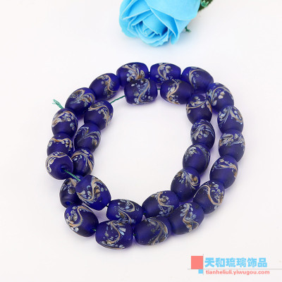Disk beads antique glass beads DIY hand string bracelet jewelry accessories