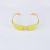 Yellow protective glasses goggles wind dust protective anti shock anti fog