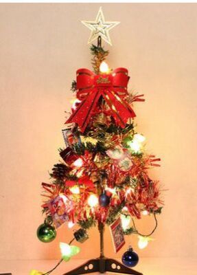 60cm Christmas tree package will be illuminated Fruit Lights Christmas Tree Mini