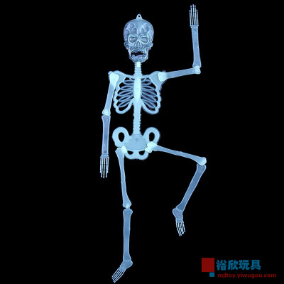 Halloween Decor props bar KTV luminous skeleton skeleton small ornaments