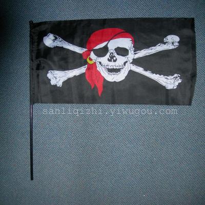 Pirate flags of all sizes pirate hat football supplies car supplies world flags colorful streamer flags