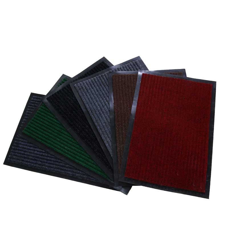 Double Stripe Floor Mat Moisture-Proof Floor Mat Carpet PVC Floor Mat Edge Non-Slip Mat