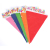 Monochrome triangle flag hanging flag birthday party arrangement supplies