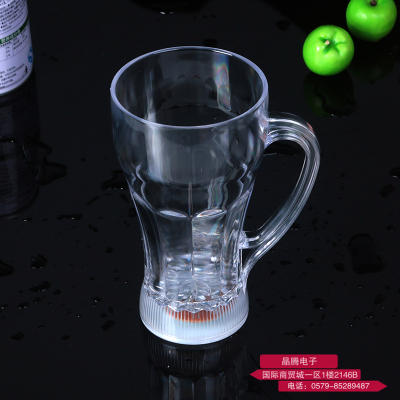 Manual control luminous glass juice Whiskey Cup wine wine cup