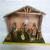 Custom wooden house Christmas crafts and crafts manger group Christian horse cao group