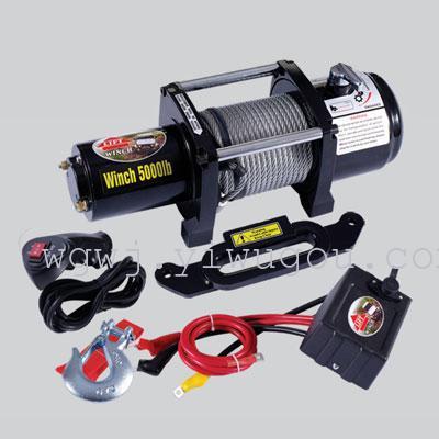 5000LB electric winch 12V/24V motor trailer winch