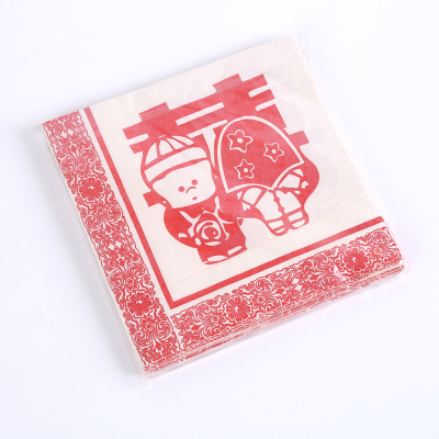 Wedding supplies creative color napkin towel square tissue