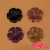Shiny five petal jewelry accessories genuine headwear hairpin Accessories spot
