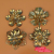 The gilded flowers shining jewelry accessories genuine headwear hairpin Accessories spot
