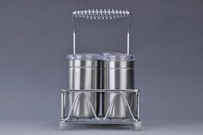Hot shot multi - purpose stainless steel seasoning box high - grade 4 PCS seasoning cylinder