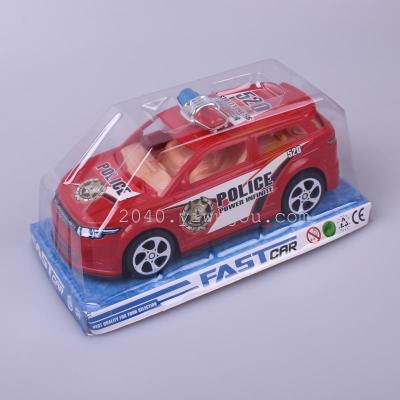 Children's toys wholesale trade market stall P police police car toy sticker cover inertia