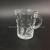 The transparent glass cup with dot clear glass cup cup tea glass coffee glass 