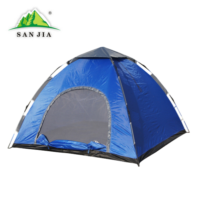 Cold dew automatic outdoor tent camping tent camping tent double double 3-4 outdoor equipment