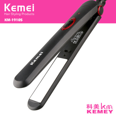 Kemei KEMEI KM-19105 ceramic plate household type negative ion hair straightener