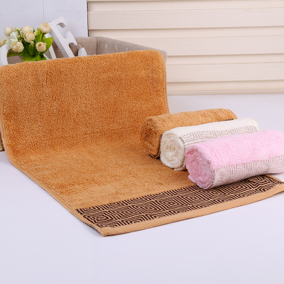 High - grade bamboo fiber towel soft water absorbent towel fashion gift towel