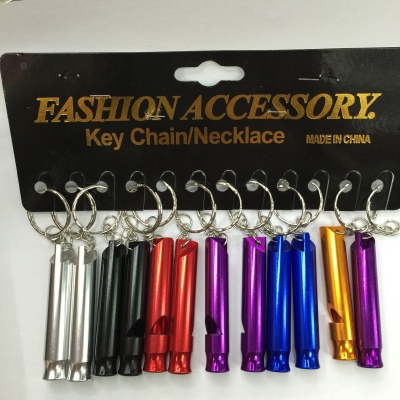 Aluminium alloy whistle iron / plastic whistle pigeons / bullets / baseball / gold wire / six knots / slender whistle