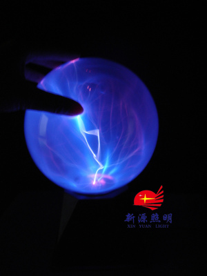 Blue orb spark 6 inch coreless ion crystal ball ball ball electrostatic magic lamp